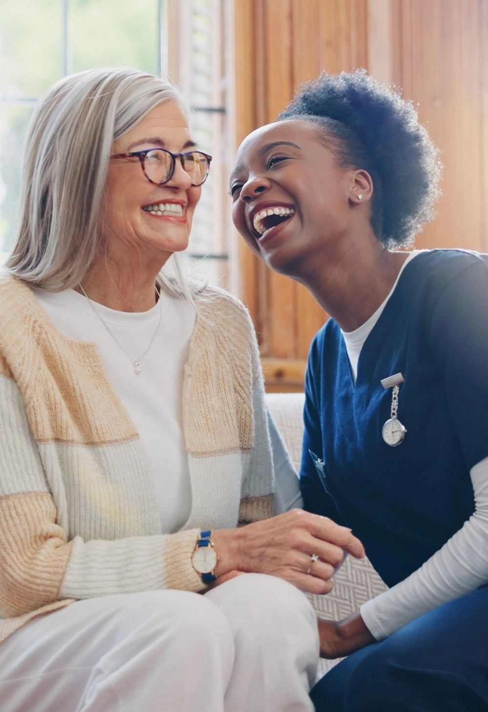 respite caregiver providing assistance