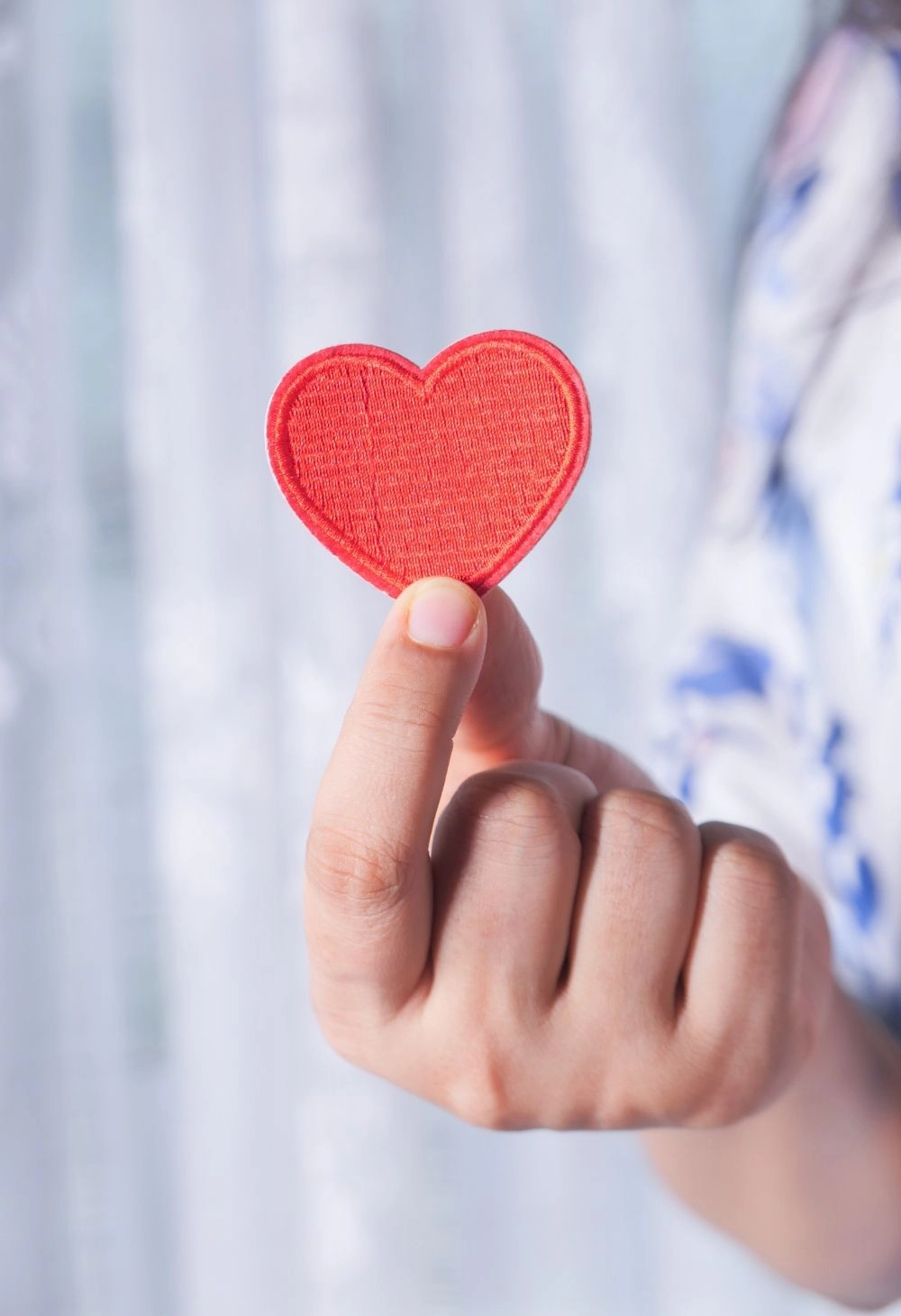 holding heart